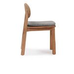 Product Image 3 for Aston Natural Teak Wood Outdoor Dining Chair from Classic Home Furnishings