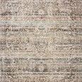 Theia Taupe / Multi rug with a subtle pile height variation in a neutral color palette featuring soft taupe, beige, and mu...