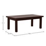 Product Image 13 for Club Aluminum Midnight Rectangular Coffee Table from Summer Classics