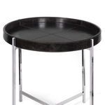 Product Image 3 for Derby Leather Tray Table - Black from Regina Andrew Design