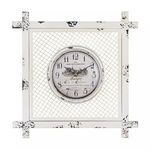 Product Image 1 for Vintage Style Clock In Square Mesh from Elk Home