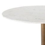 Product Image 7 for Helen Round Bistro Table Polished White from Four Hands