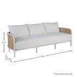 Product Image 5 for Havana Cane Sofa from Summer Classics