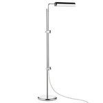Product Image 4 for Satire Nickel Floor Lamp from Currey & Company