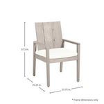 Product Image 6 for Ashland Teak Arm Chair from Summer Classics