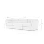 Product Image 11 for Connell 3 Pc Sectional from Four Hands