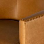 Product Image 7 for Mila Leather Swivel Chair - Ontario Camel from Four Hands