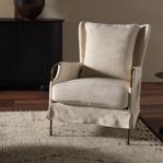 Product Image 13 for Jenaya Bergamo Parchment Chair from Four Hands