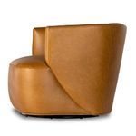Product Image 18 for Mila Upholstered Ontario Camel Leather Swivel Chair from Four Hands