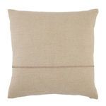 Ortiz Solid Light Gray Throw Pillow 22 inch image 5