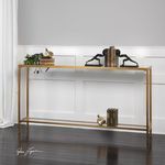 Product Image 2 for Uttermost Hayley Gold Console Table from Uttermost