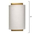 Riley Wall Sconce with labeled dimensions: 14 inches height and 8 inches width