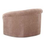 Rosy Sofa from opposite side highlighting symmetrical curved armrest and backrest design