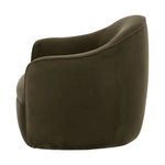 Product Image 3 for Burke Cypress Velvet Swivel Club Chair from Essentials for Living