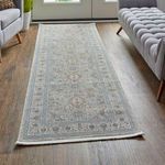 Product Image 3 for Marquette Gray / Blue Traditional Area Rug - 2'8" x 12' from Feizy Rugs