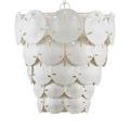 Product Image 6 for Tulum Sugar White Iron Chandelier from Currey & Company