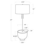 Product Image 6 for Theo Floor Lamp from Regina Andrew Design