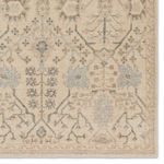 Product Image 4 for Varteni Hand Knotted Floral Ivory/Blue Rug from Jaipur