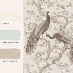 Product Image 4 for Laura Ashley Belvedere Soft Truffle Botanical Wallpaper from Graham & Brown