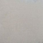Close-up detail of beige linen cashmere blend fabric showcasing fine texture