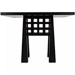 Product Image 3 for Marx Table, Hand Rubbed Black And Teak from Noir