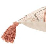 Product Image 4 for Saskia Pink/ Cream Tribal Polyester Throw Pillow from Jaipur 