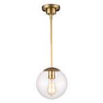 Cafe Pendant Extra Small (Natural Brass) image 1