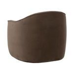Product Image 4 for Burke Cocoa Velvet Swivel Club Chair from Essentials for Living
