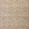 traditional power-loomed area rug with soft floral pattern in fog and bone colors, subtle beige design