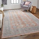 Product Image 6 for Marquette Rust / Blue Traditional Area Rug - 12' x 15' from Feizy Rugs