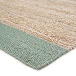 Product Image 5 for Mallow Natural Bordered Tan/ Blue Rug from Jaipur 