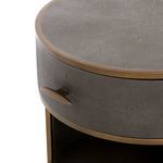 Product Image 8 for Shagreen Round Nightstand from Four Hands