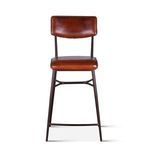 Product Image 3 for Hudson High Back Leather Counter Chair from World Interiors