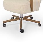 Product Image 10 for Melrose Solid Ash Desk Chair - Sheepskin Natural from Four Hands