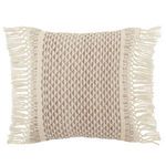 Product Image 3 for Haskell Indoor/ Outdoor Taupe/ Ivory Geometric Pillow from Jaipur 