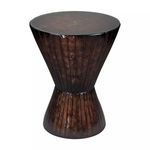 Product Image 1 for Inverrary Bright Bronze Metal Accent Table With Glass Top from Elk Home