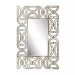 Product Image 1 for Rectangular Wall Mirror With D Pattern Frame from Elk Home