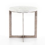Product Image 6 for Lennie Round Nightstand Brushed Nickel from Four Hands