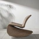 Product Image 23 for Portia Wicker Modern Outdoor Rocking Chair - Vintage Natural from Four Hands