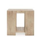 Product Image 3 for Troy Cracked Oak End Table from Classic Home Furnishings