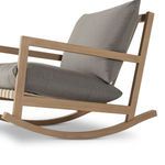 Product Image 12 for AikenVenao Charcoal Teak Outdoor Rocking Chair from Four Hands