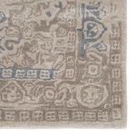 Product Image 4 for Bronde Handmade Medallion Gray/ Light Blue Rug from Jaipur 