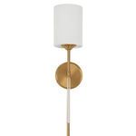 Product Image 8 for Awyr 1 Light Brass Sconce from Uttermost