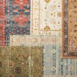 Product Image 5 for Vibe By Ahava Handmade Oriental Green/ Beige Rug from Jaipur 