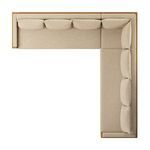 Product Image 22 for Chapman Outdoor 3 Piece Sectional from Four Hands