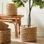 Product Image 5 for Abaca French Braid Storage Baskets Round, Set Of 2 from Napa Home And Garden