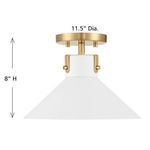 Product Image 6 for 1-Light Ceiling Light from Savoy House 