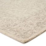 Product Image 6 for Lena Handmade Medallion Light Gray / Cream Area Rug from Jaipur 