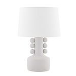 Product Image 1 for Amalia Modern White Ceramic Table Lamp from Mitzi