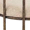 Product Image 2 for Euclid Boucle Seashell Bench from Currey & Company